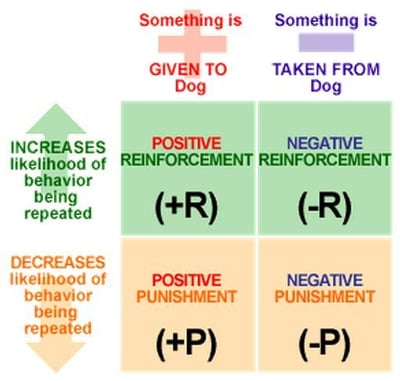 4 quadrants of behavior