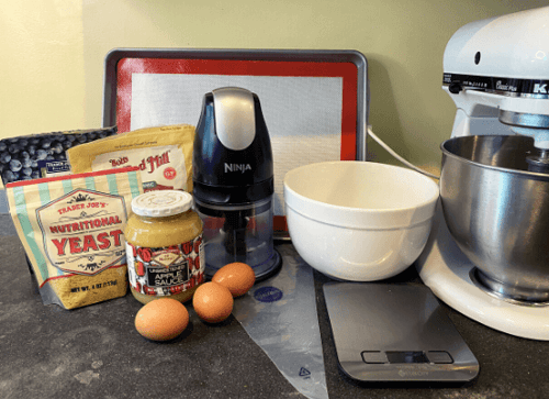 Blueberry Meringue Ingredients