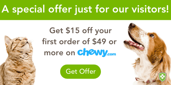 chewy $15 off for new customers