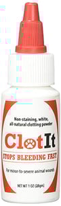 ClotIt Veterinary Blood Stopping Powder recommended