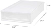 IRIS Under Bed Storage Box Chest Drawer