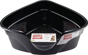 Natures Miracle Advanced High Sided Corner Litter Box