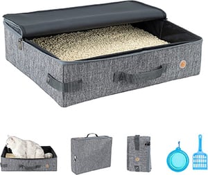 PetIsFam Portable Cat Travel Litter Box