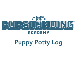Pupstanding Potty Log