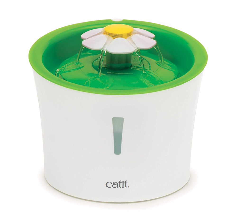 Flower Cat Water Fountain