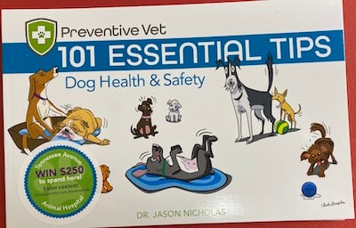 Dog-book-sticker