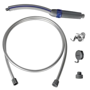Parts included in the Waterpik Pet Wand Pro box