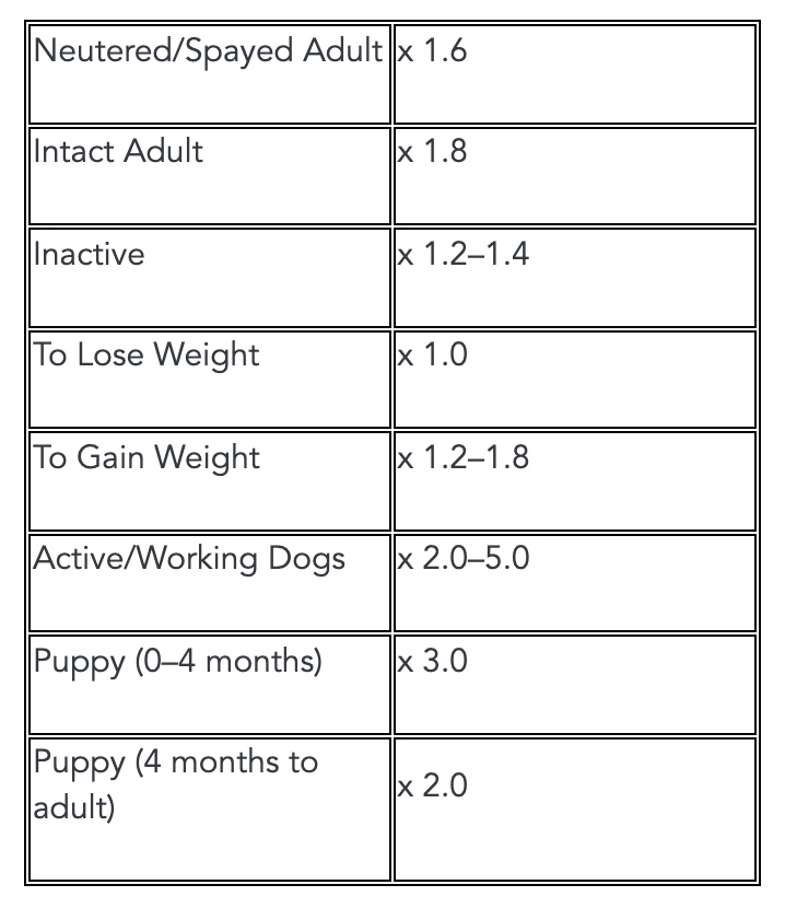 dog calorie counter