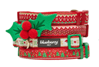 blueberry-pet-christmas-dog-collar