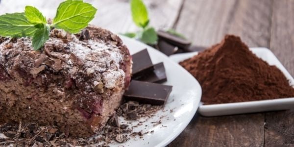 chocolate baked loaf