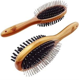 dog and cat brush double-sided long or short coat at ease