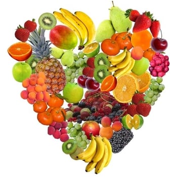 heart shape of fruit