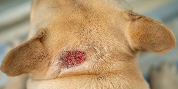 how do i stop my dog from scratching his wound