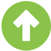 green arrow up