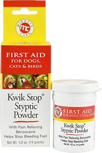 miracle care kwik stop styptic powder