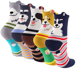 socks-cotton-crew-womens-dog