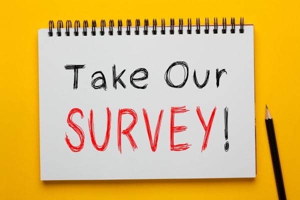 take our survey