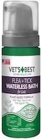 vets best flea and tick cat waterless foam