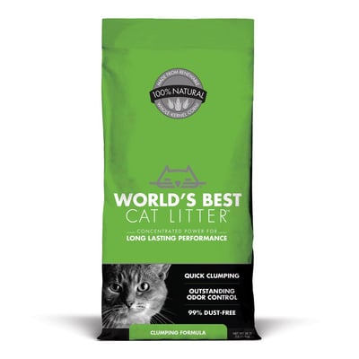 worlds best cat litter clumping formula