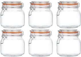 25 oz glass jars with airtight lid