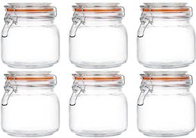 25 oz glass jars with airtight lid