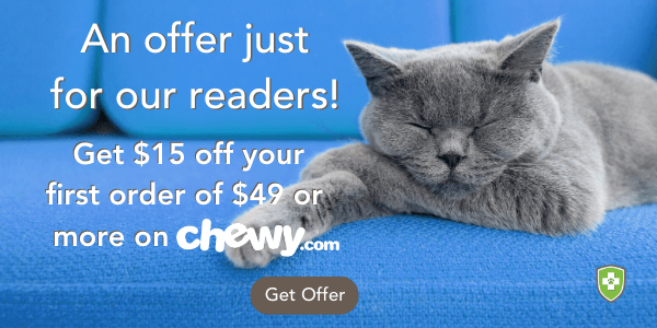 $15 off chewy offer