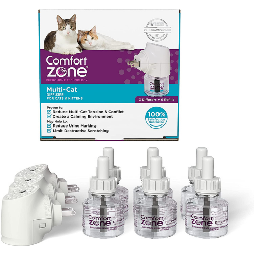 comfort zone multicat pheromone calming kit