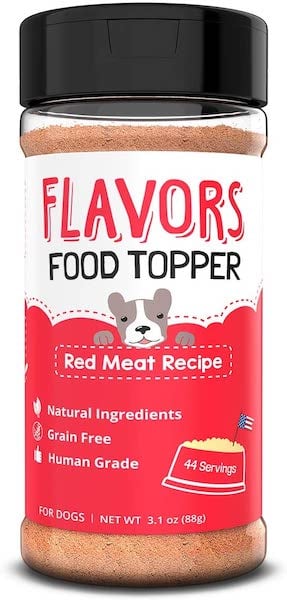 flavors food topper for dogs