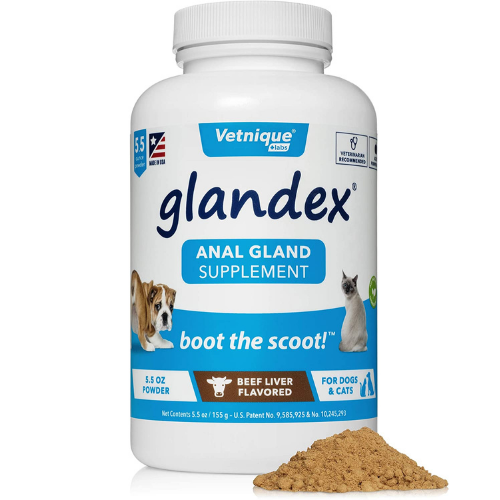 fibre supplement for dogs with anal gland problems