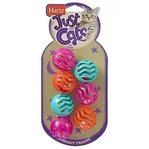 Hartz Just For Cats Midnight Crazies Cat Toy Balls