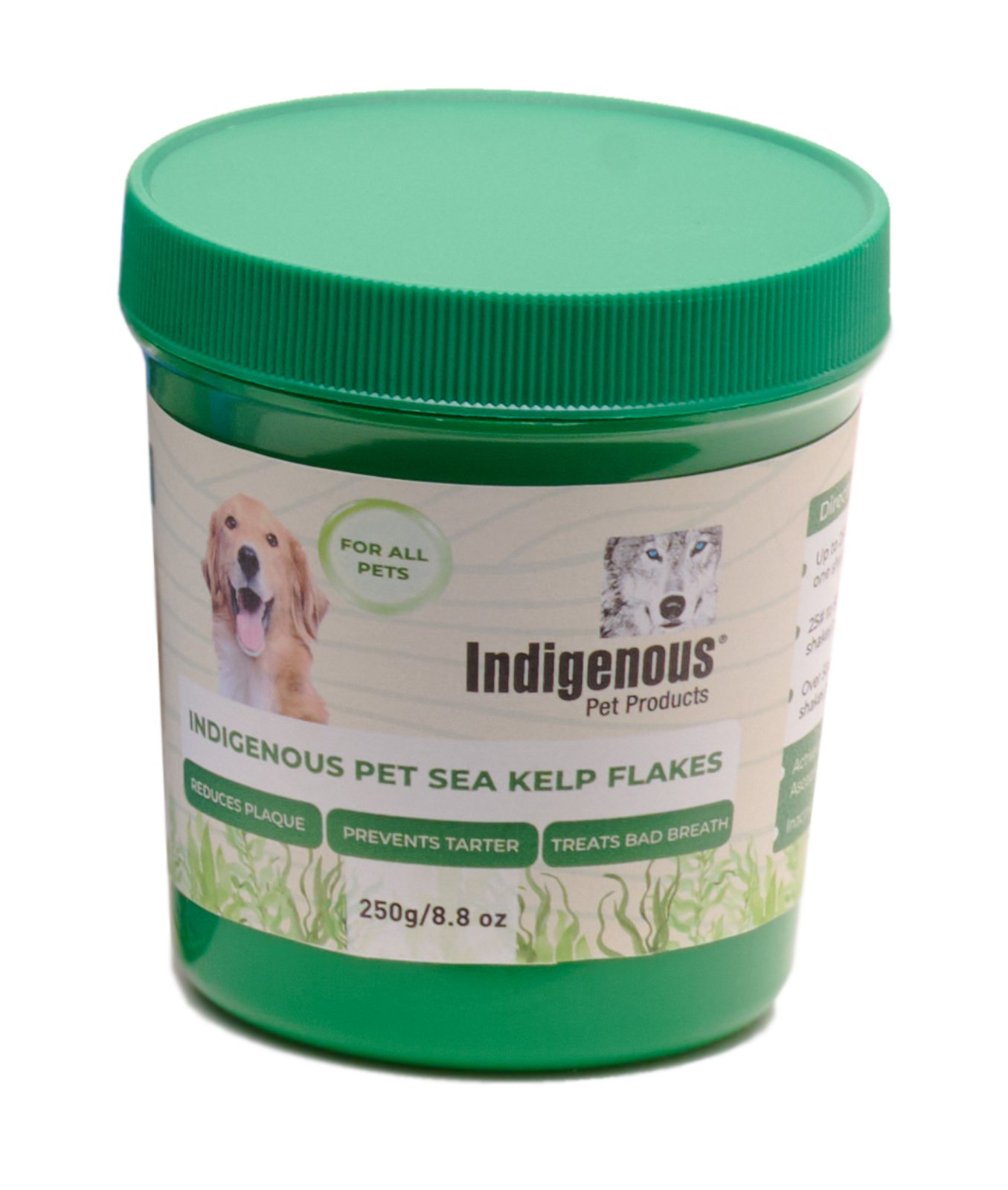 Indigenous Pet Organic Sea Kelp Flakes for Dogs