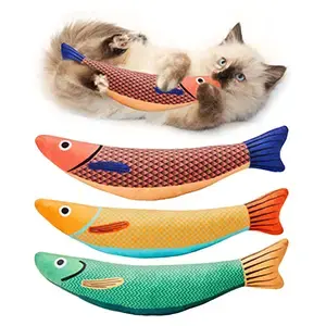 Potaroma 3 Pack Catnip Crinkle Sound Interactive Cat Kicker Toys