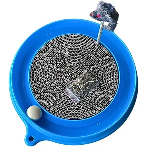 Scratcher Cat Toy with Ball Track