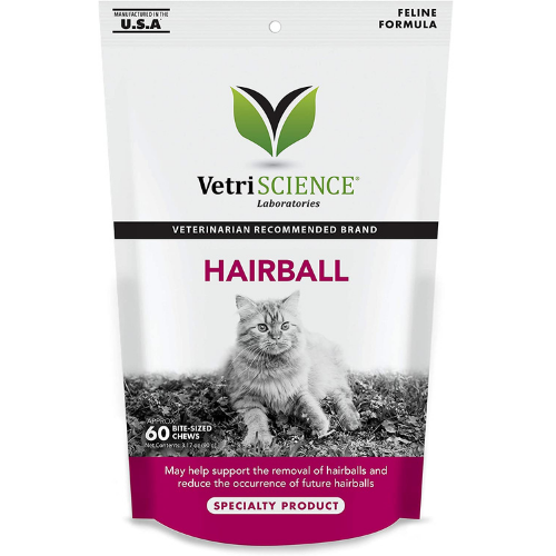 cat hairball control chews