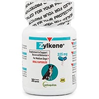 Zylkene Calming Milk Protein Supplements for Cats and Dogs