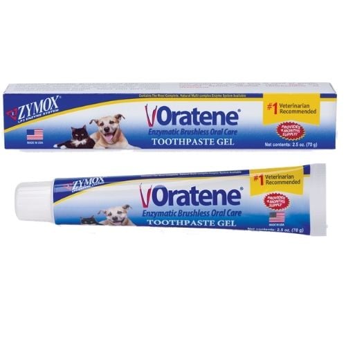 Oratene brushless toothpaste gel