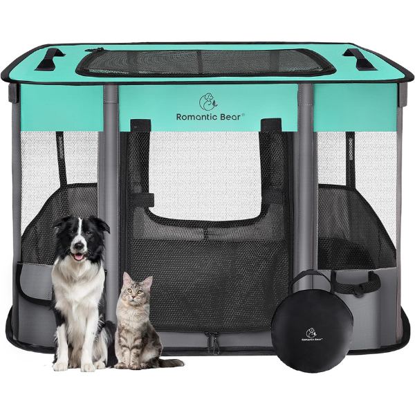 foldable travel pet pen