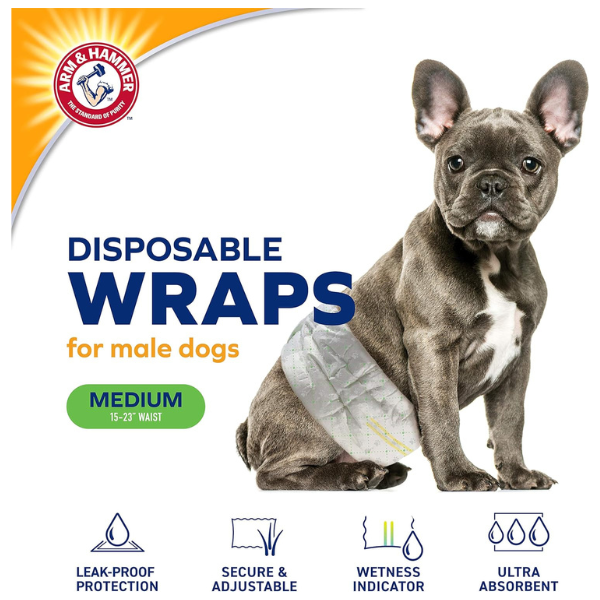 disposable belly bands for male dogs
