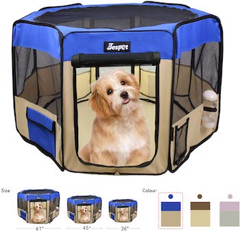 jespet portable dog playpen