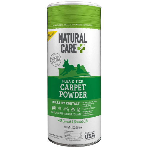 natural flea carpet powder