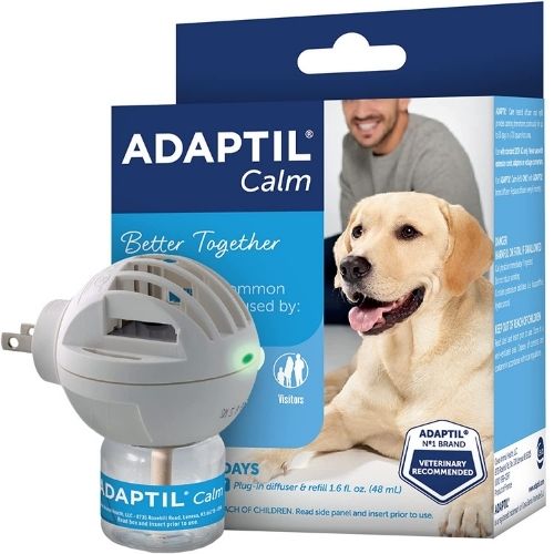 adaptil calming pheromone diffuser for pets