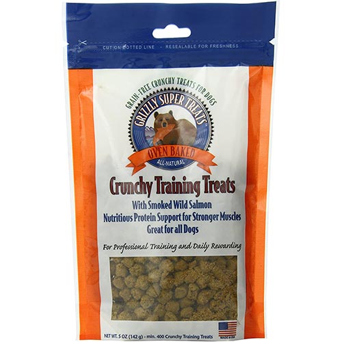 Grizzly Crunchy Smoked Wild Salmon Training Treats