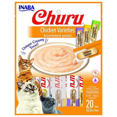 Inaba Churu Lickable Puree Cat Treats