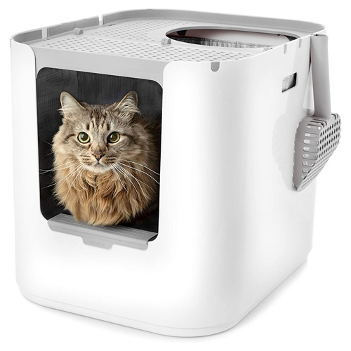 Modkat XL Litter Box Top Entry or Front Entry Configurable