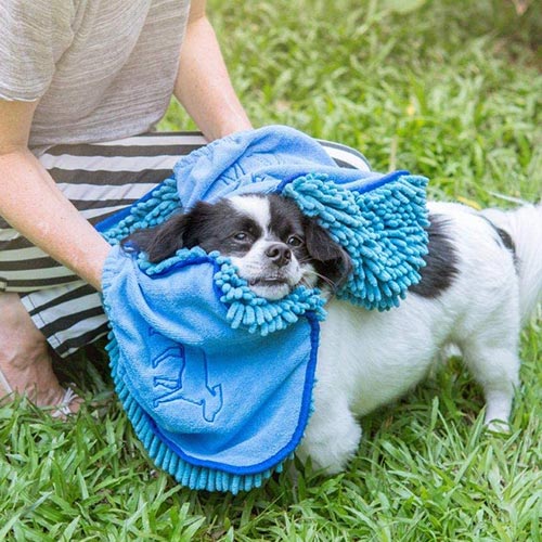 tuff pupper dog shammy towel