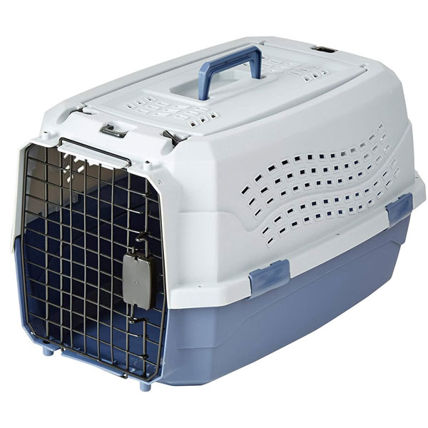 Two-Door Top-Load Hard-Sided Pet Travel Carrier