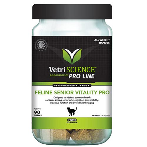 Vetriscience Feline Senior Vitality Pro Chews