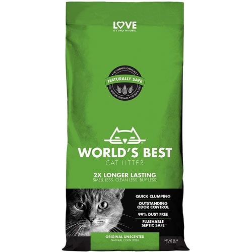 World's Best All Natural Clumping Cat Litter