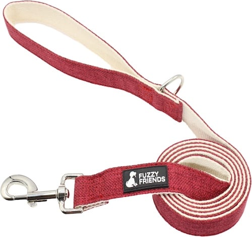 fuzzy friends hemp dog leash