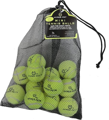 hyper pet mini tennis balls for toy dogs